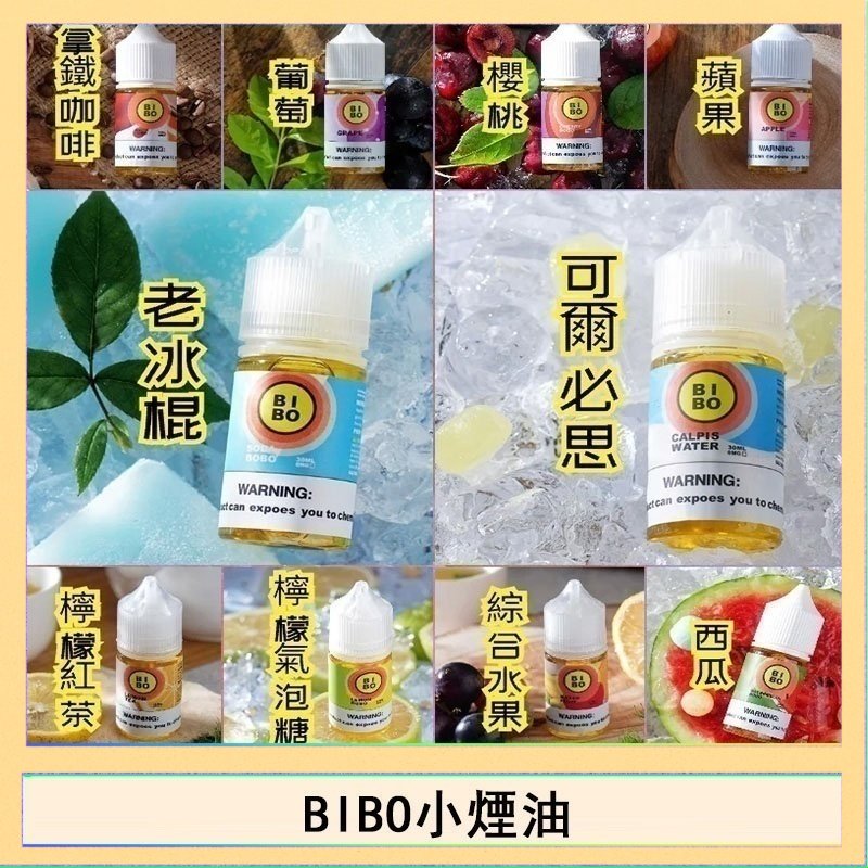 BIBO經典系列主機小煙油30ML
